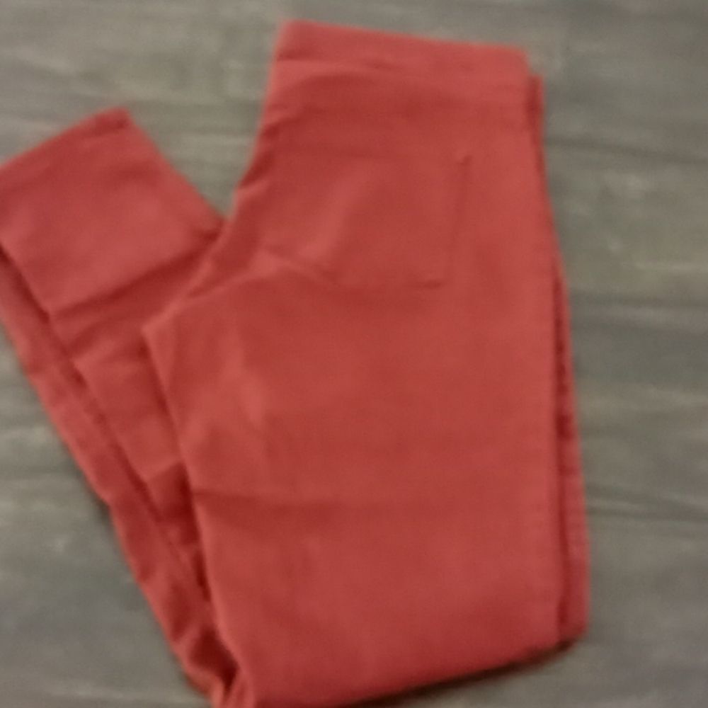 H & M rust skinny jeans size 12 very stretchy